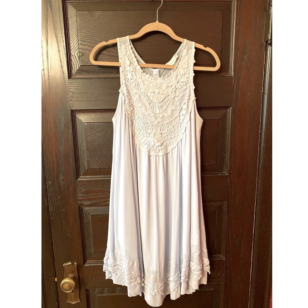 Altar’d State Baby Blue midi Dress - Small